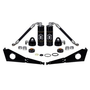 ICON 2005-2023 Toyota Tacoma/2003-2024 4Runner/2007-2014 FJ Cruiser, Front, Coilover Reservoir Upgrade Kit w/ Seals, Pair