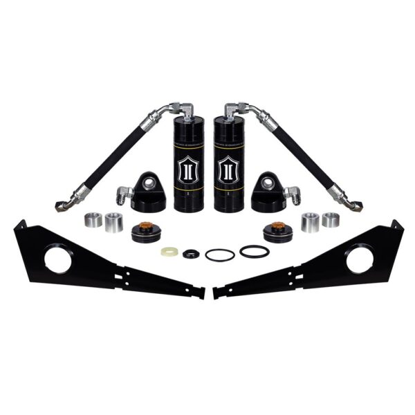 ICON 2005-2023 Toyota Tacoma/2003-2024 4Runner/2007-2014 FJ Cruiser, Front, Coilover Reservoir Upgrade Kit w/ Seals, Pair
