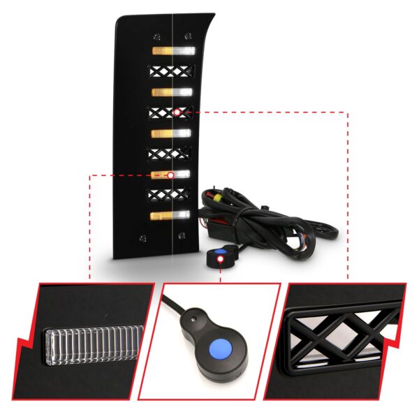 FULL LED DRL VENT LIGHTS