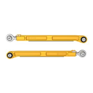 ICON 2022-2025 Toyota Tundra/2023-2025 Toyota Sequoia/2024-2025 Toyota Tacoma, Rear, Billet Lower Link Kit, Gold Anodizing