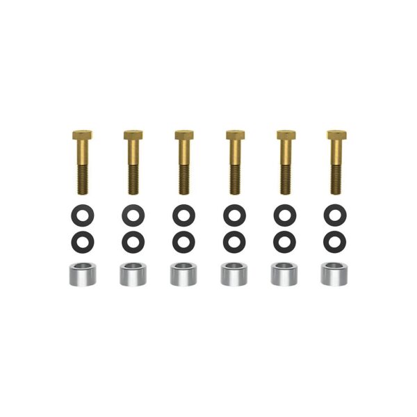 ICON 2022-2025 Toyota Tundra/2023-2025 Toyota Sequoia, TRD Aluminum Skid Plate Spacer Kit
