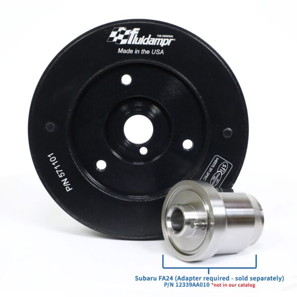 Fluidampr - 571101 - Harmonic Balancer - Fluidampr - Subaru / Scion - 2013-2020 2.0L FA20 - Each