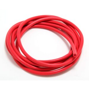 TRANS-DAPT PERFORMANCE PRODUCTS VACUUM HOSE (SILICONE); RED: 3MM DIAMETER- 10FT. ROLL