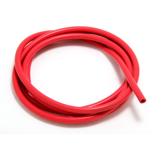 TRANS-DAPT PERFORMANCE PRODUCTS VACUUM HOSE (SILICONE); RED: 6MM DIAMETER- 10FT. ROLL
