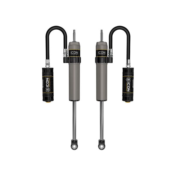ICON 1996-2002 Toyota 4Runner, 0-2" Lift, Rear, V.S. 2.5 Aluminum Series Shock Absorbers, Remote Reservoir, Pair