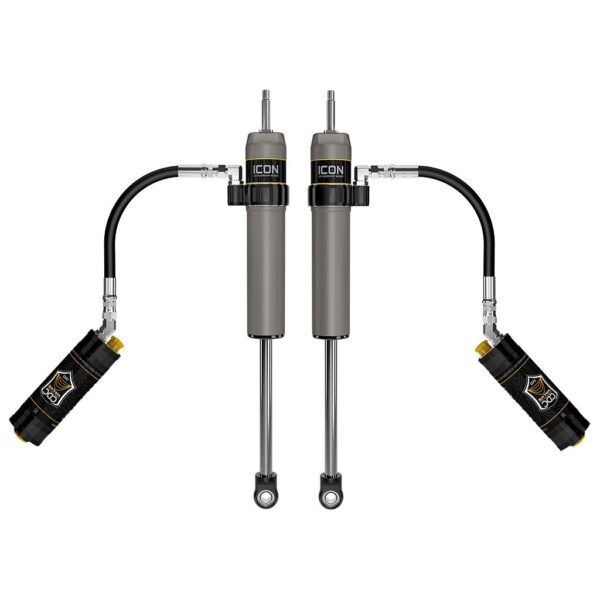 ICON 2024-2025 Toyota Tacoma, 0-1” Lift, Rear, V.S. 2.5 Aluminum Series Shock Absorbers, Remote Reservoir w/ CDCV, Pair