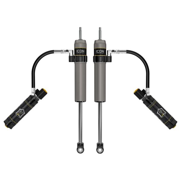 ICON 2024-2025 Toyota Tacoma, 0-1” Lift, Rear, V.S. 2.5 Aluminum Series Shock Absorbers, Remote Reservoir w/ CDEV, Pair