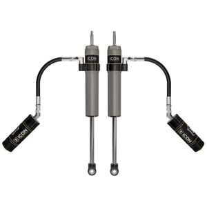 ICON 2024-2025 Toyota Tacoma, 0-1” Lift, Rear, V.S. 2.5 Aluminum Series Shock Absorbers, Remote Reservoir, Pair