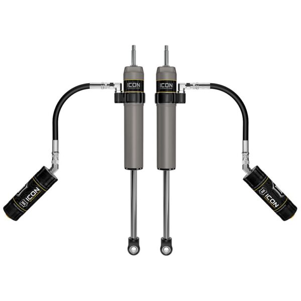 ICON 2024-2025 Toyota Tacoma, 0-1” Lift, Rear, V.S. 2.5 Aluminum Series Shock Absorbers, Remote Reservoir, Pair