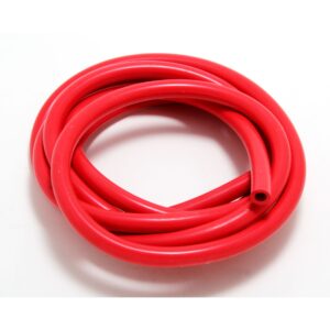 TRANS-DAPT PERFORMANCE PRODUCTS VACUUM HOSE (SILICONE); RED: 8MM DIAMETER- 10FT. ROLL