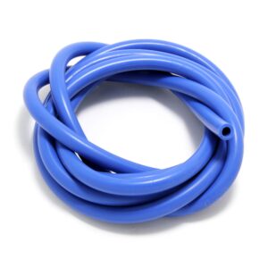 TRANS-DAPT PERFORMANCE PRODUCTS VACUUM HOSE (SILICONE); BLUE: 8MM DIAMETER- 10FT. ROLL