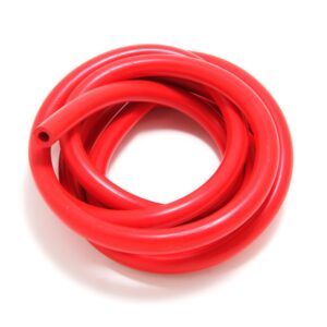 TRANS-DAPT PERFORMANCE PRODUCTS VACUUM HOSE (SILICONE); RED: 10MM DIAMETER- 10FT. ROLL