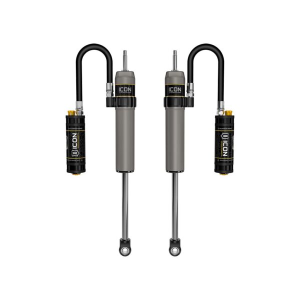 ICON 2022-2025 Toyota Tundra 0-1.5” Lift/2023-2025 Sequoia 0-4" Lift, Rear, V.S. 2.5 Aluminum Series Shock Absorbers, Remote Reservoir w/ CDCV, Pair