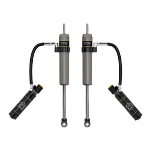 ICON 2022-2025 Toyota Tundra 0-1.5” Lift/2023-2025 Sequoia 0-4" Lift, Rear, V.S. 2.5 Aluminum Series Shock Absorbers, Remote Reservoir w/ CDEV, Pair
