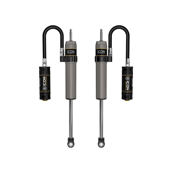 ICON 2022-2025 Toyota Tundra 0-1.5” Lift/2023-2025 Sequoia 0-4" Lift, Rear, V.S. 2.5 Aluminum Series Shock Absorbers, Remote Reservoir, Pair