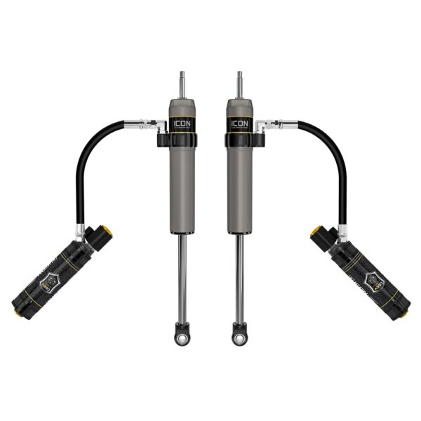 ICON 2022-2024 Toyota Tundra, 3-3.5" Lift, Rear, V.S. 2.5 Aluminum Series Shock Absorbers, Remote Reservoir w/ CDEV, Pair
