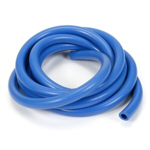 TRANS-DAPT PERFORMANCE PRODUCTS VACUUM HOSE (SILICONE); BLUE: 10MM DIAMETER- 10FT. ROLL