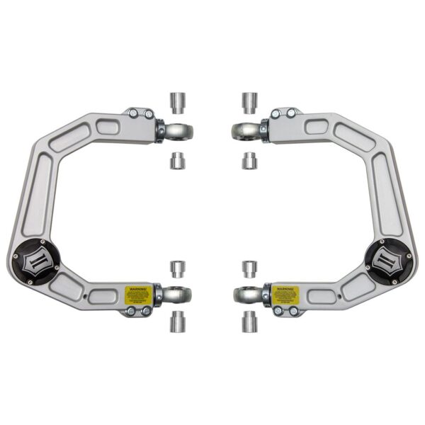 ICON 2007-2014 Toyota FJ Cruiser/2003-2024 Toyota 4Runner/2003-2023 Lexus GX, Billet Upper Control Arm, w/ Delta Joint Kit