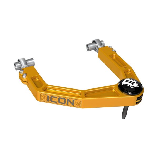 ICON 2024-2025 Toyota Tacoma/2024 Toyota Land Cruiser 250 Series/2024 Lexus GX550, Front, Billet Upper Control Arms w/ Delta Joint Pro, Gold Anodizing
