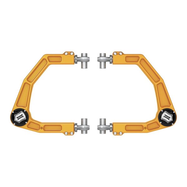 ICON 2024-2025 Toyota Tacoma/2024 Toyota Land Cruiser 250 Series/2024 Lexus GX550, Front, Billet Upper Control Arms w/ Delta Joint Pro, Gold Anodizing