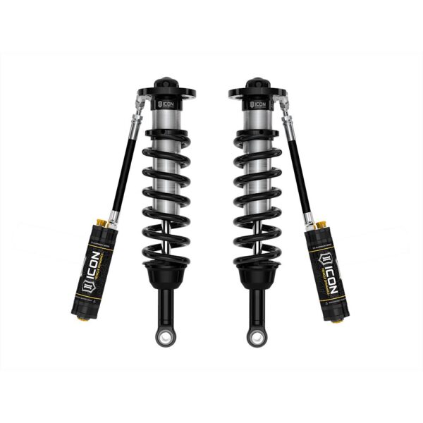ICON 2022-2025 Toyota Tundra 1.25-3.5" Lift/2023-2025 Sequoia 3-4.5" Lift, Front, V.S. 2.5 Series Coilover Kit, Remote Reservoir w/ CDCV, Pair