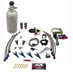 Nitrous Express FOUR CYLINDER inPIRANHAin SYSTEM (FOR EFI APPLICATIONS), 1.4 LB