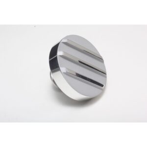 TRANS-DAPT PERFORMANCE PRODUCTS FINNED ALUMINUM PUSH-IN OIL CAP FITS COVERS WITH 1.25 IN. HOLES