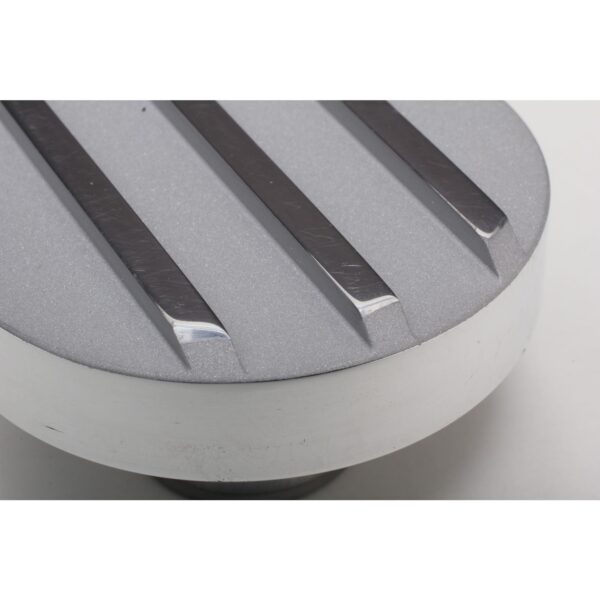 TRANS-DAPT PERFORMANCE PRODUCTS FINNED ALUMINUM PUSH-IN OIL CAP FITS COVERS WITH 1.25 IN. HOLES
