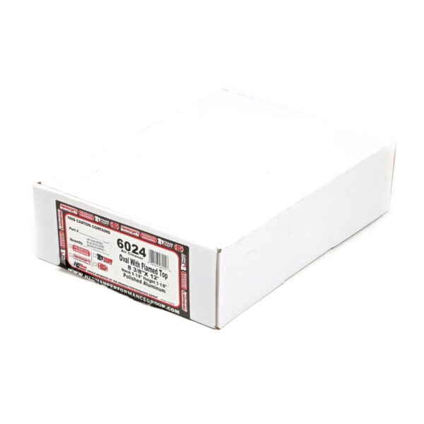TRANS-DAPT PERFORMANCE PRODUCTS OVAL AIR CLEANER SET FLAME (BALL-MILLING); 8-3/8 IN. WIDTH, 12 IN. LENGTH- ALUMINUM