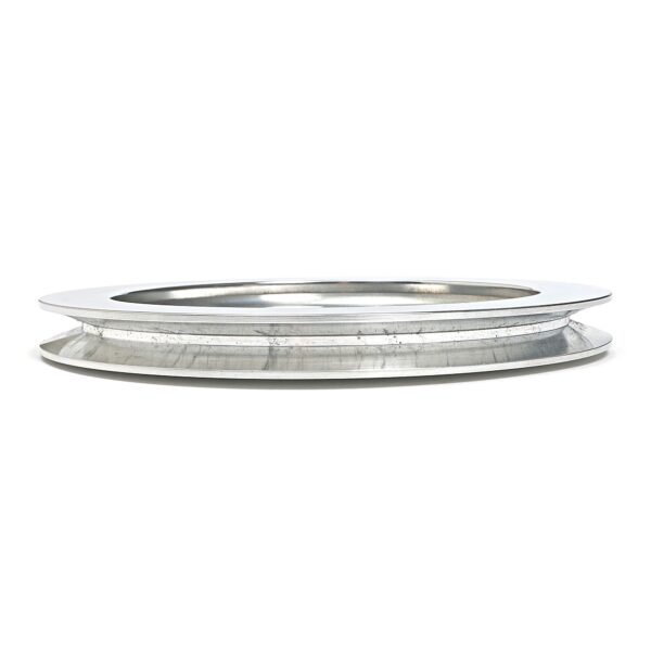 TRANS-DAPT PERFORMANCE PRODUCTS CRANKSHAFT PULLEY; 1 GROOVE; 1955-1968 CHEVROLET 283-350; SHORT WATER PUMP- POLISHED ALUMINUM