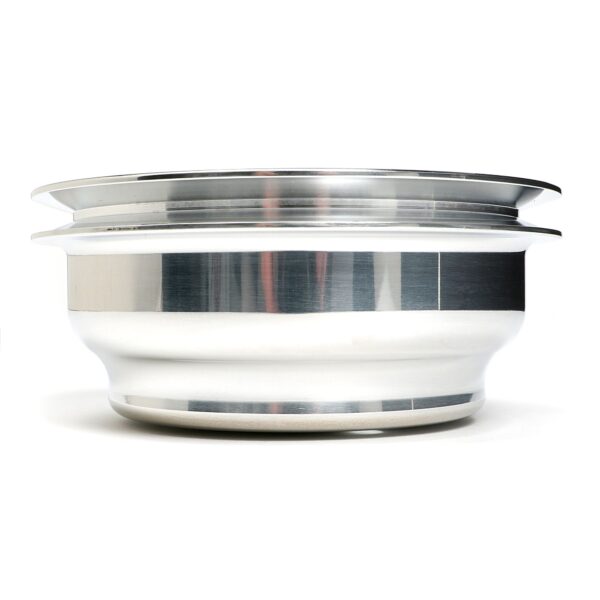 TRANS-DAPT PERFORMANCE PRODUCTS CRANKSHAFT PULLEY; 1 GROOVE; 1969-1985 CHEVROLET 283-350; LONG WATER PUMP- POLISHED ALUMINUM