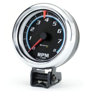 3-3/8 in. Chrome Tachometer