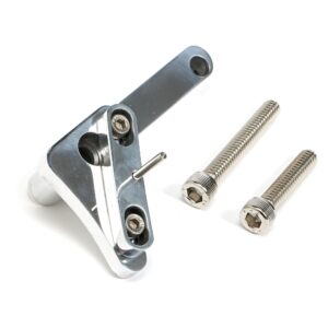 TRANS-DAPT PERFORMANCE PRODUCTS TIMING TAB POLISHED ALUMINUM BBC