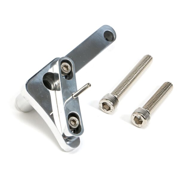TRANS-DAPT PERFORMANCE PRODUCTS TIMING TAB POLISHED ALUMINUM BBC