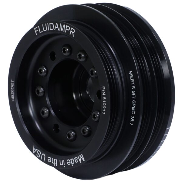 Fluidampr - 610911 - Harmonic Balancer - Fluidampr-Nissan Skyline R33/R34 GTR-1993-2002 RB26DET phse2