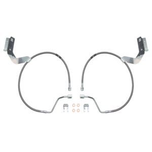 ICON 2017-2024 Ford F-250/F-350 Super Duty, Front, 2.5” Lift, Extended Stainless Brake Line Kit