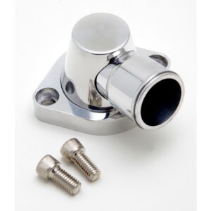 TRANS-DAPT PERFORMANCE PRODUCTS WATER NECK POLISHED ALUMINUM PONTIAC V8 1964-79