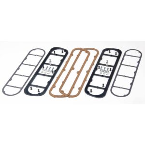 TRANS-DAPT PERFORMANCE PRODUCTS LS ENGINE VALVE COVER ADAPTERS; 62-85 SB FORD 289-351W & 5.0L ENGINE VALVE COVERS TO LS HEADS