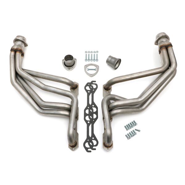 HEDMAN HEDDERS STAINLESS STEEL HEADERS; 1-5/8 IN. TUBE DIA.; 3 IN. COLL.; FULL LENGTH DESIGN- UNCOATED