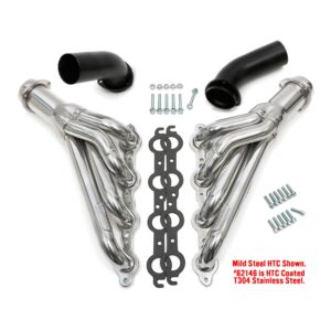 HEDMAN HEDDERS STAINLESS STEEL HEADERS; 1-5/8 IN. TUBE DIA.; 3 IN. COLL.; MID-LENGTH DESIGN- HTC