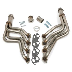 HEDMAN HEDDERS STAINLESS STEEL HEADERS; 1-3/4 IN. TUBE DIA.; 3 IN. COLL.; FULL LENGTH DESIGN- UNCOATED
