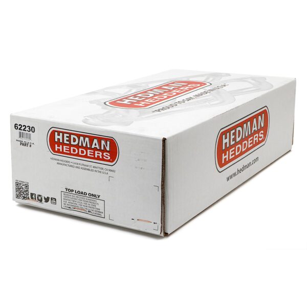 HEDMAN HEDDERS STAINLESS STEEL HEADERS; 1-5/8 IN. TUBE DIA.; 3 IN. COLL.; FULL LENGTH DESIGN- UNCOATED