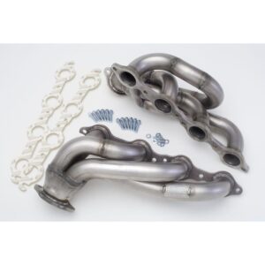 HEDMAN HEDDERS STAINLESS STEEL HEADERS; 2010-14 CAMARO SS 6.2L; SHORT TUBE DESIGN; 1-3/4 IN. TUBE DIA.- UNCOATED
