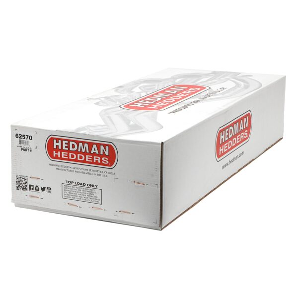 HEDMAN HEDDERS T304 STAINLESS STEEL RACE HEADERS; 2010-15 CAMARO 6.2L / 7.0L; LONG TUBE DESIGN; 1-3/4 IN. TUBE DIAMETER; SLIP-ON STYLE RACE COLLECTORS- UNCOATED