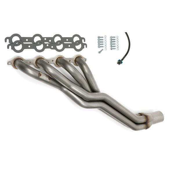 HEDMAN HEDDERS T304 STAINLESS STEEL RACE HEADERS; 2010-15 CAMARO 6.2L / 7.0L; LONG TUBE DESIGN; 1-3/4 IN. TUBE DIAMETER; SLIP-ON STYLE RACE COLLECTORS- UNCOATED