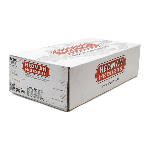 HEDMAN HEDDERS STAINLESS STEEL HEADERS; 1-5/8 IN. TUBE DIA.; 3 IN. COLL.; MID-LENGTH DESIGN- UNCOATED