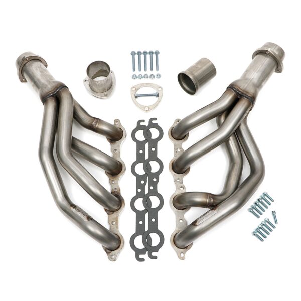 HEDMAN HEDDERS 67-69 CAMARO LS SWAP HEADERS; STAINLESS STEEL- RAW
