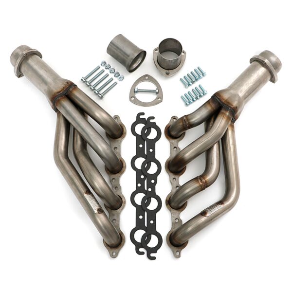 HEDMAN HEDDERS 70-81 CAMARO LS SWAP HEADERS; STAINLESS STEEL- RAW