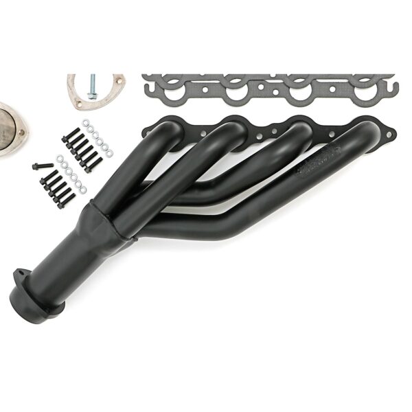 HEDMAN HEDDERS 70-81 CAMARO LS SWAP HEADERS; STAINLESS STEEL- BLACK MAXX