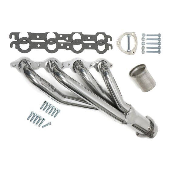 HEDMAN HEDDERS 67-87 CHEVY TRUCK LS SWAP HEADERS; STAINLESS STEEL- HTC